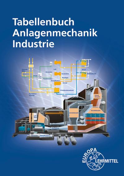 Vorderes Coverbild Tabellenbuch Anlagenmechanik Industrie