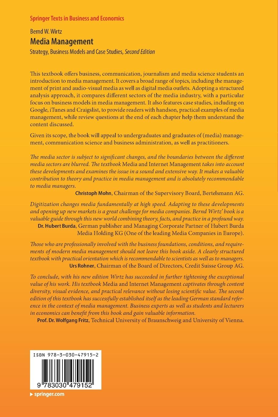 Rückseitencover Media Management