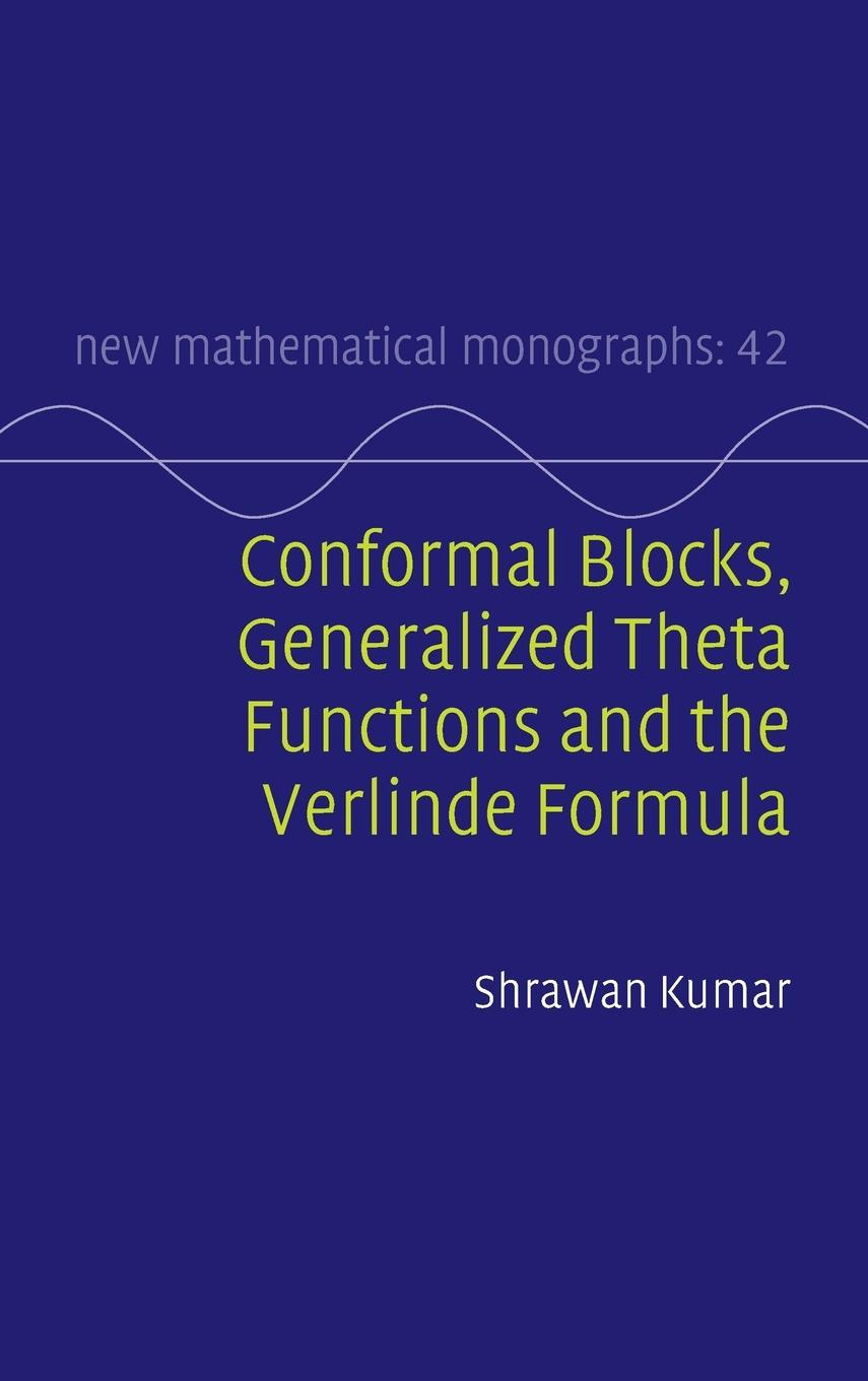 Vorderes Coverbild Conformal Blocks, Generalized Theta Functions and the Verlinde Formula