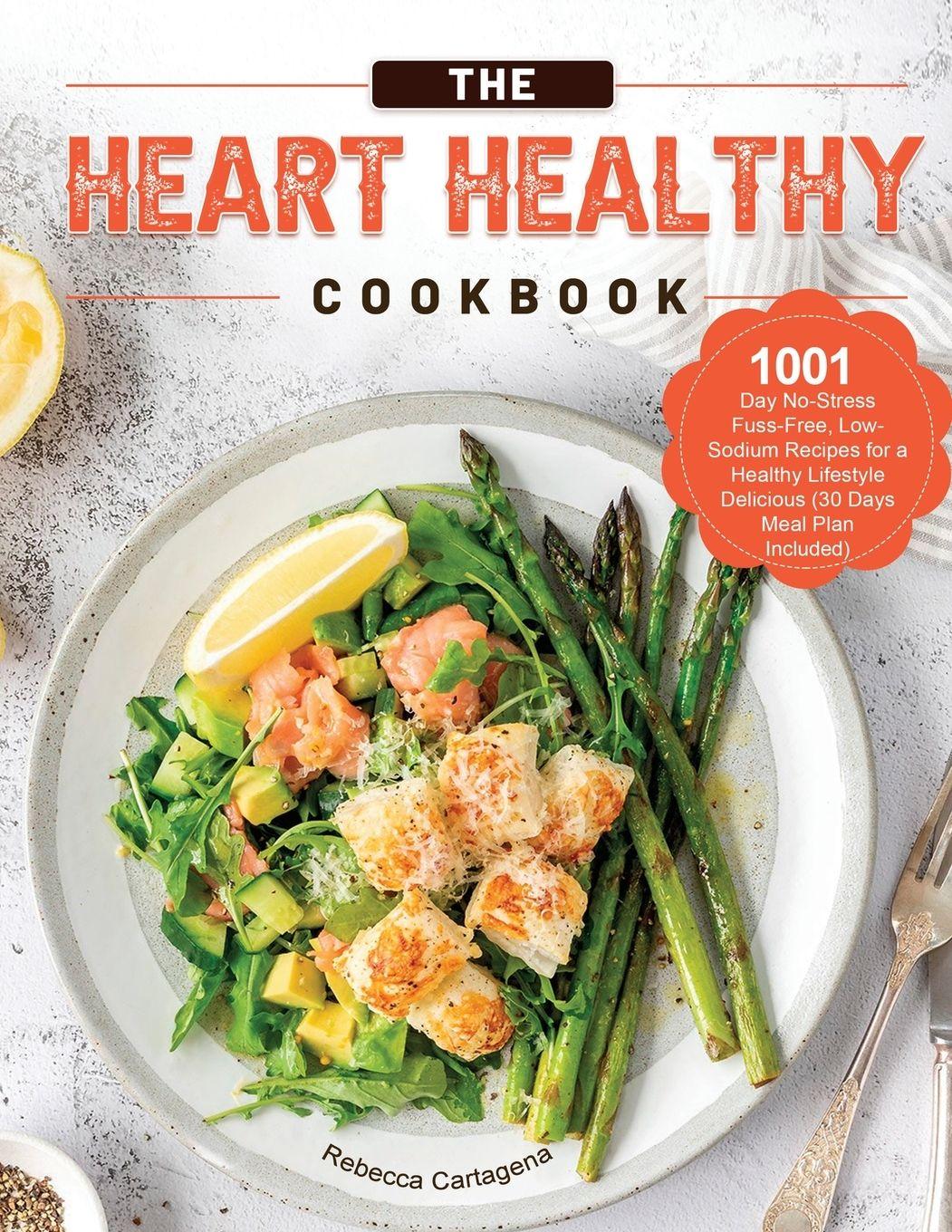 Vorderes Coverbild The Heart Healthy Cookbook 2021