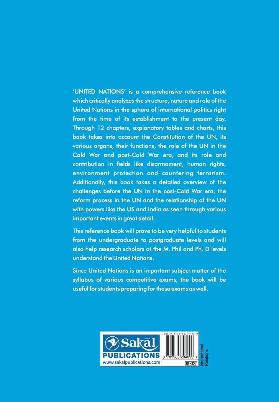 Rückseitencover United Nations