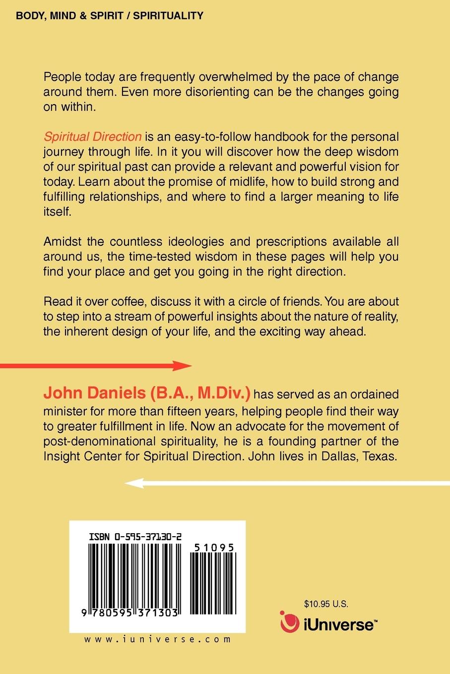Rückseitencover Spiritual Direction