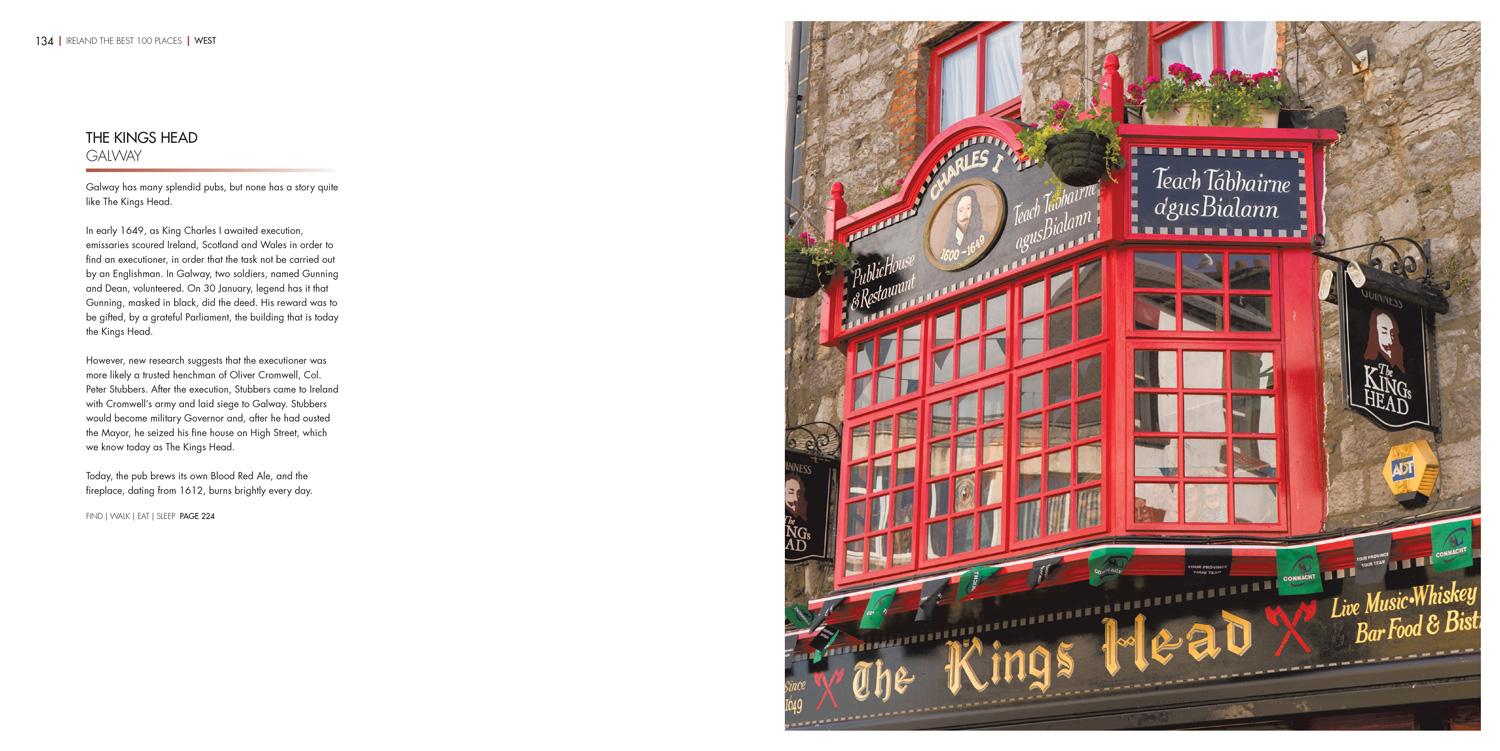 Beispielinhalt (Bild) Ireland the Best 100 Places