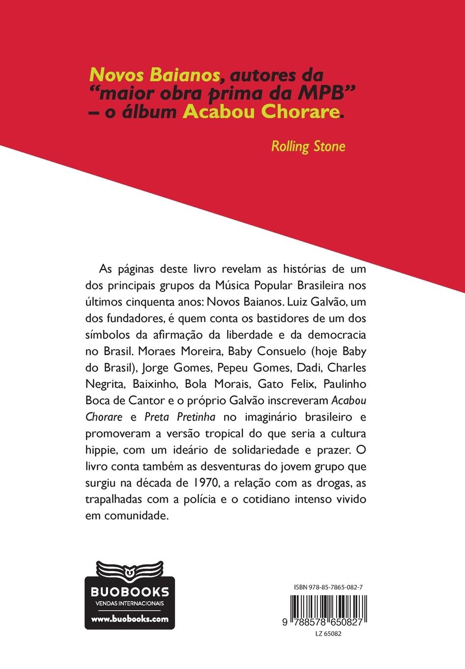 Rückseitencover Novos Baianos