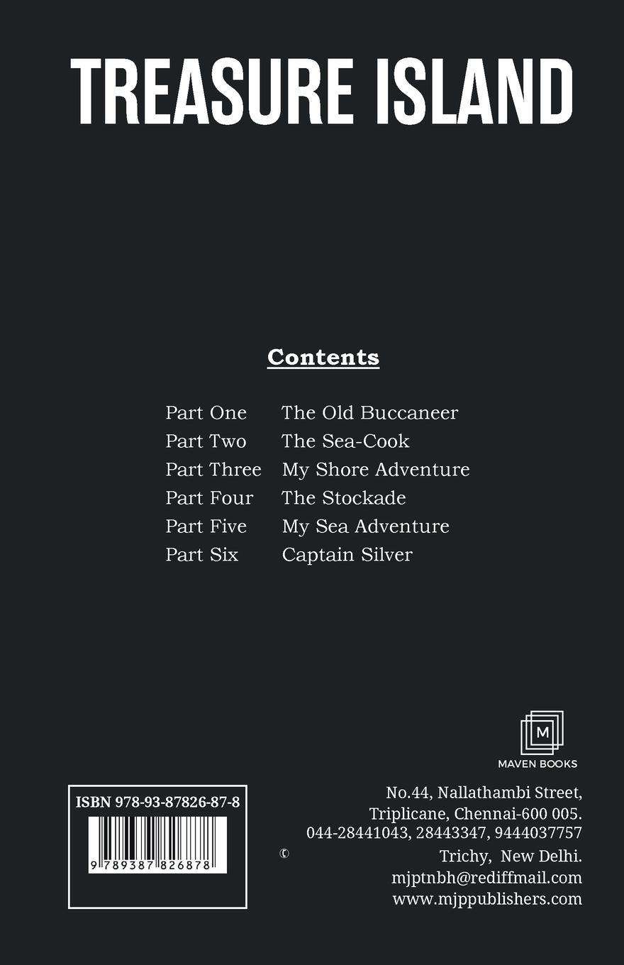 Rückseitencover Treasure Island