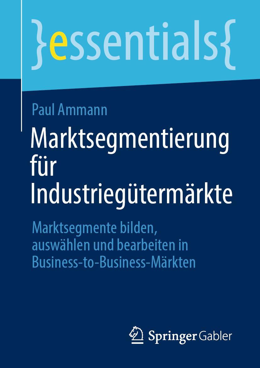 Vorderes Coverbild Marktsegmentierung für Industriegütermärkte