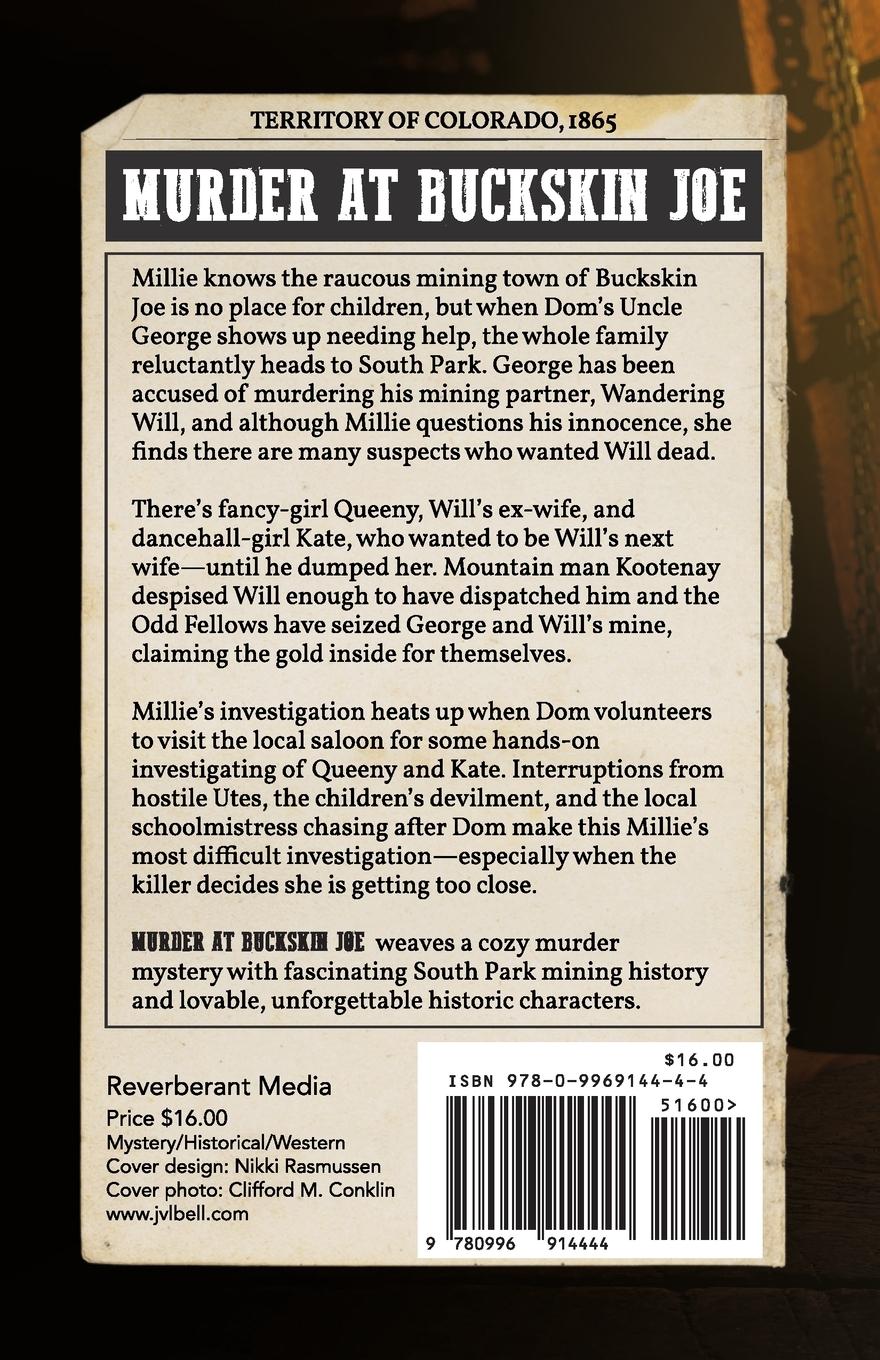 Rückseitencover Murder at Buckskin Joe