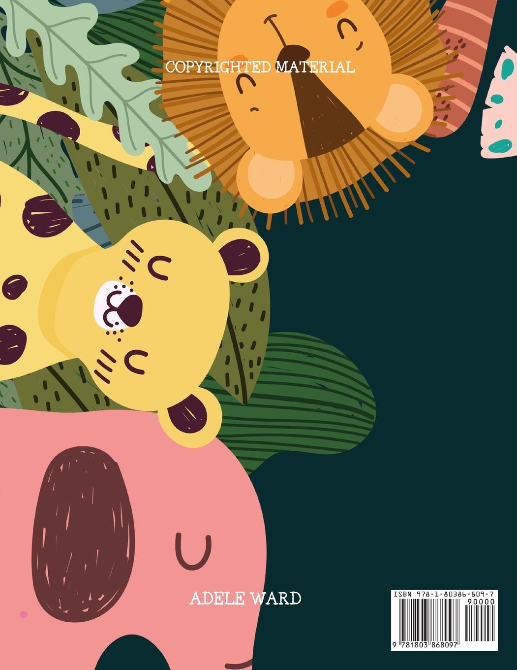 Rückseitencover ANIMALS COLORING BOOK