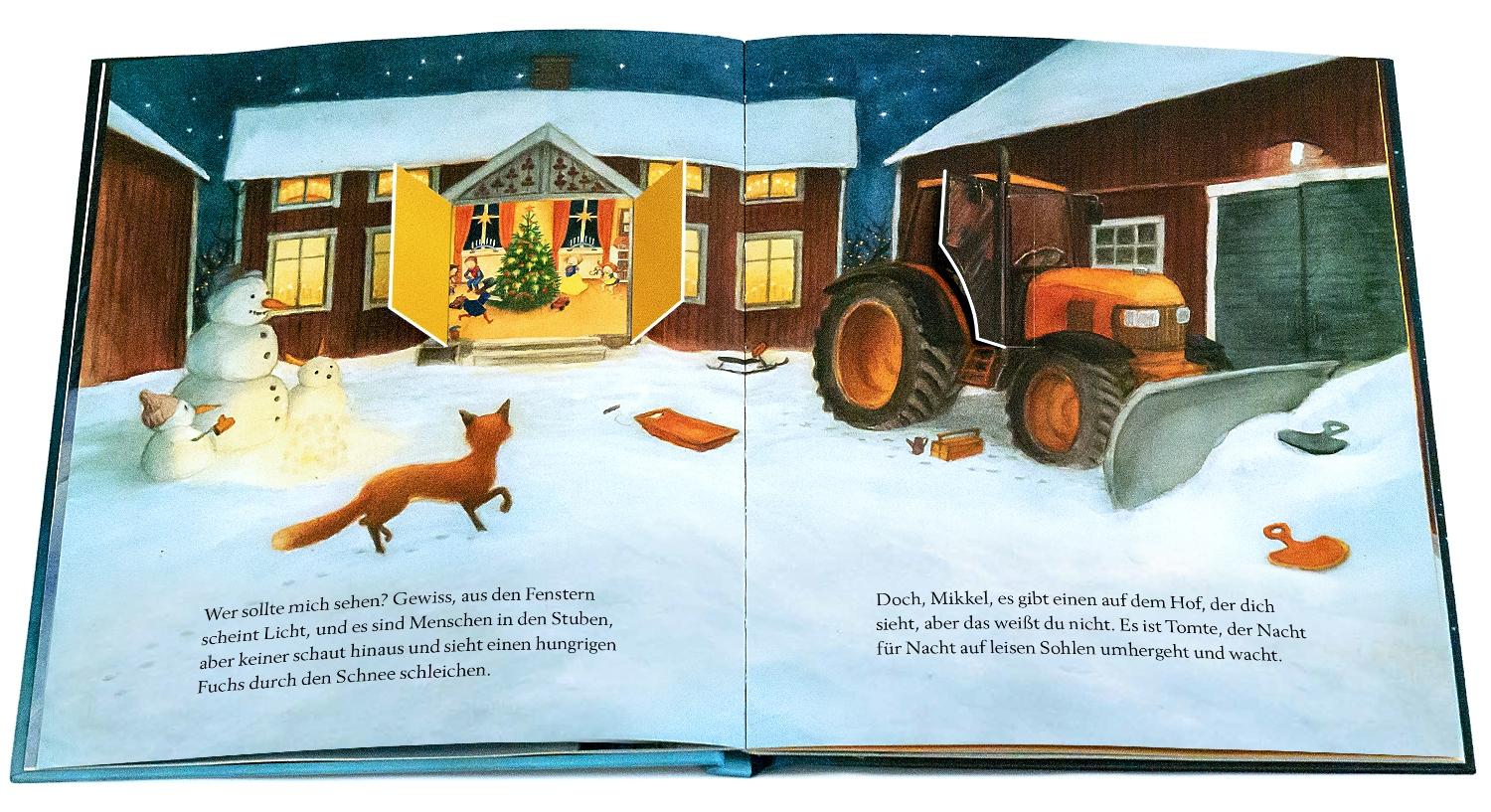 Beispielinhalt (Bild) Tomte und der Fuchs