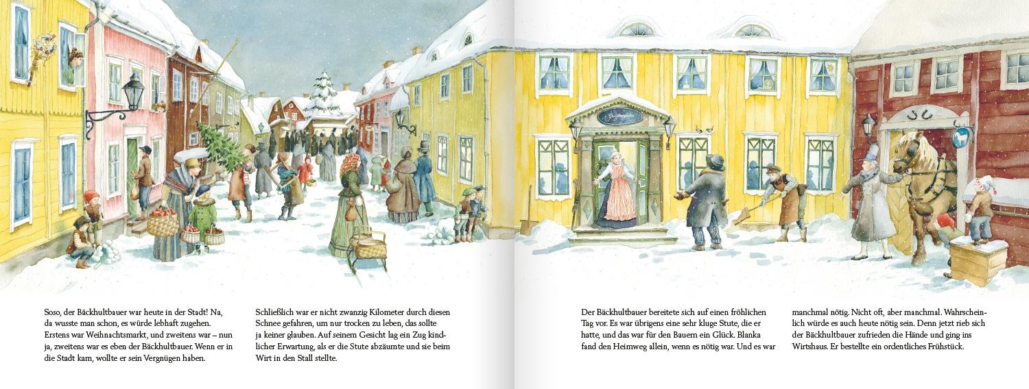 Beispielinhalt (Bild) Als Johann ein kleines Kälbchen bekam