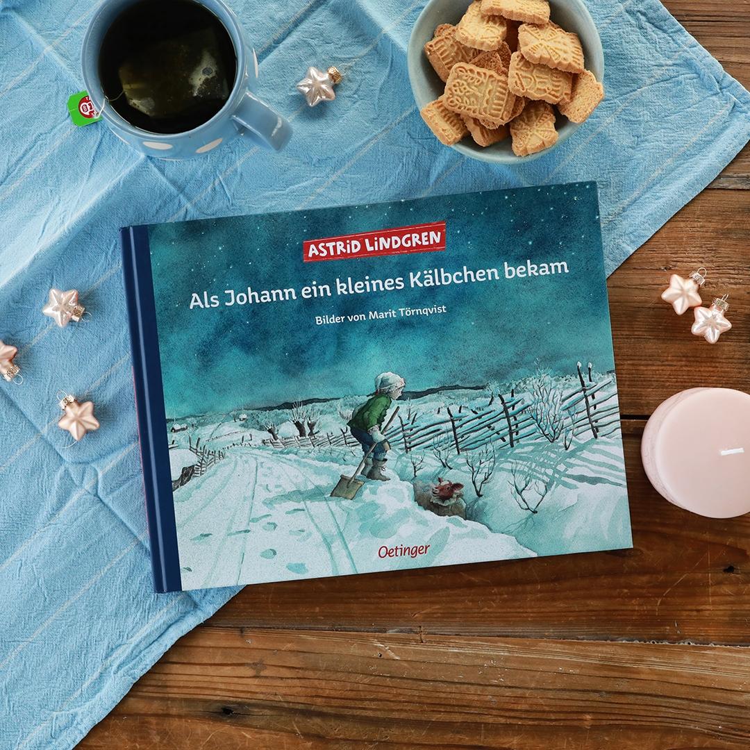 Beispielinhalt (Bild) Als Johann ein kleines Kälbchen bekam