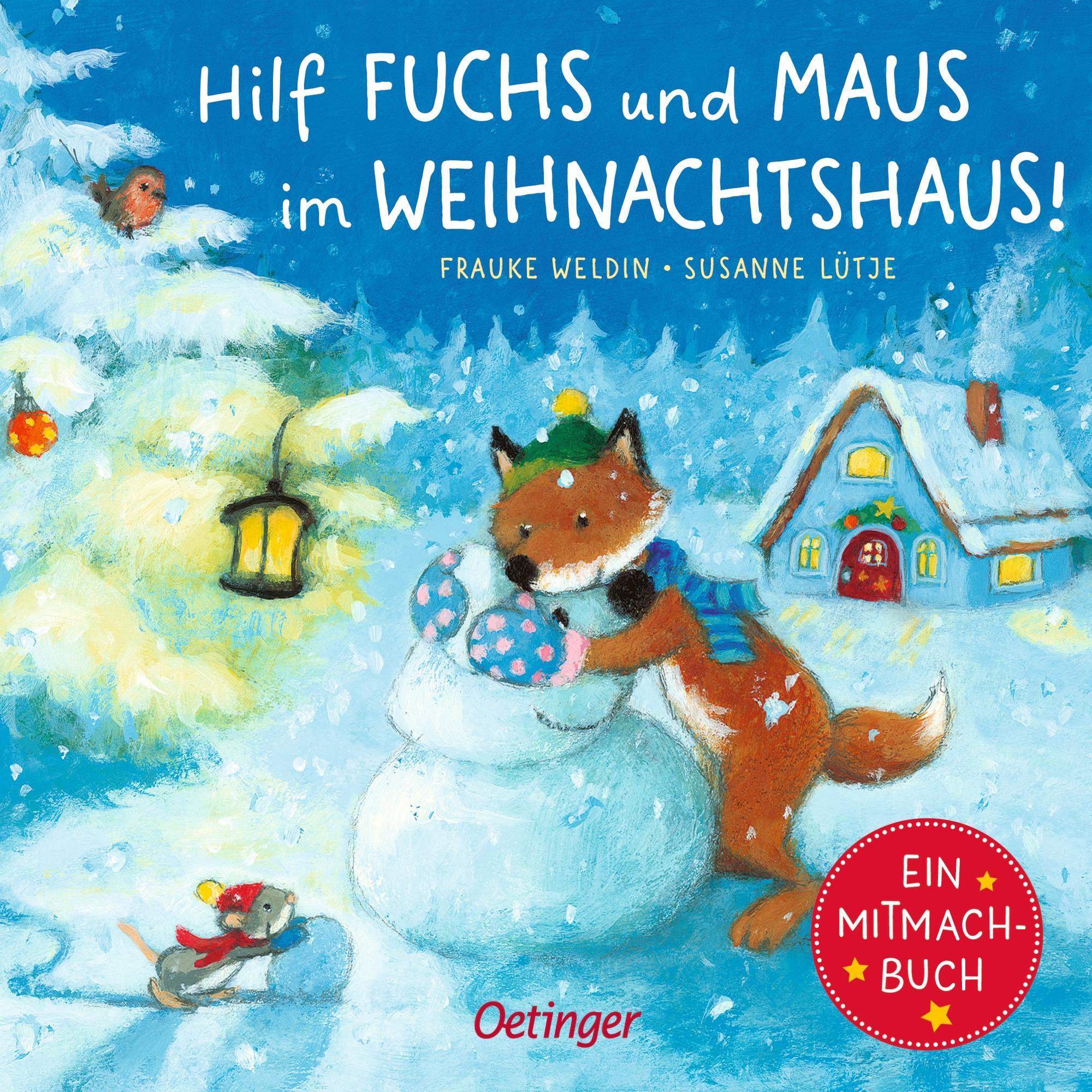 Vorderes Coverbild Hilf Fuchs und Maus im Weihnachtshaus!