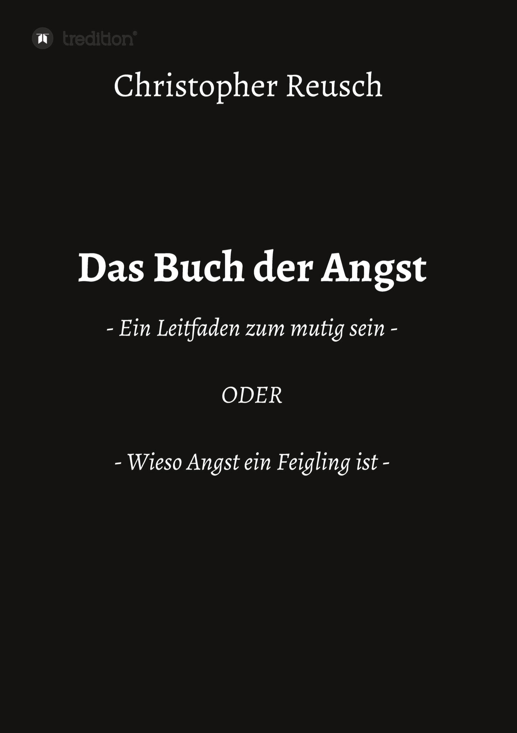 Vorderes Coverbild Das Buch der Angst