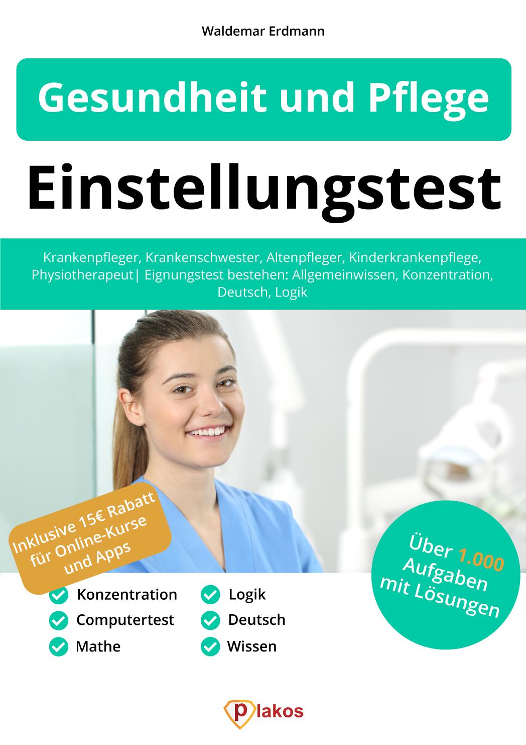 Vorderes Coverbild Einstellungstest Gesundheit und Pflege