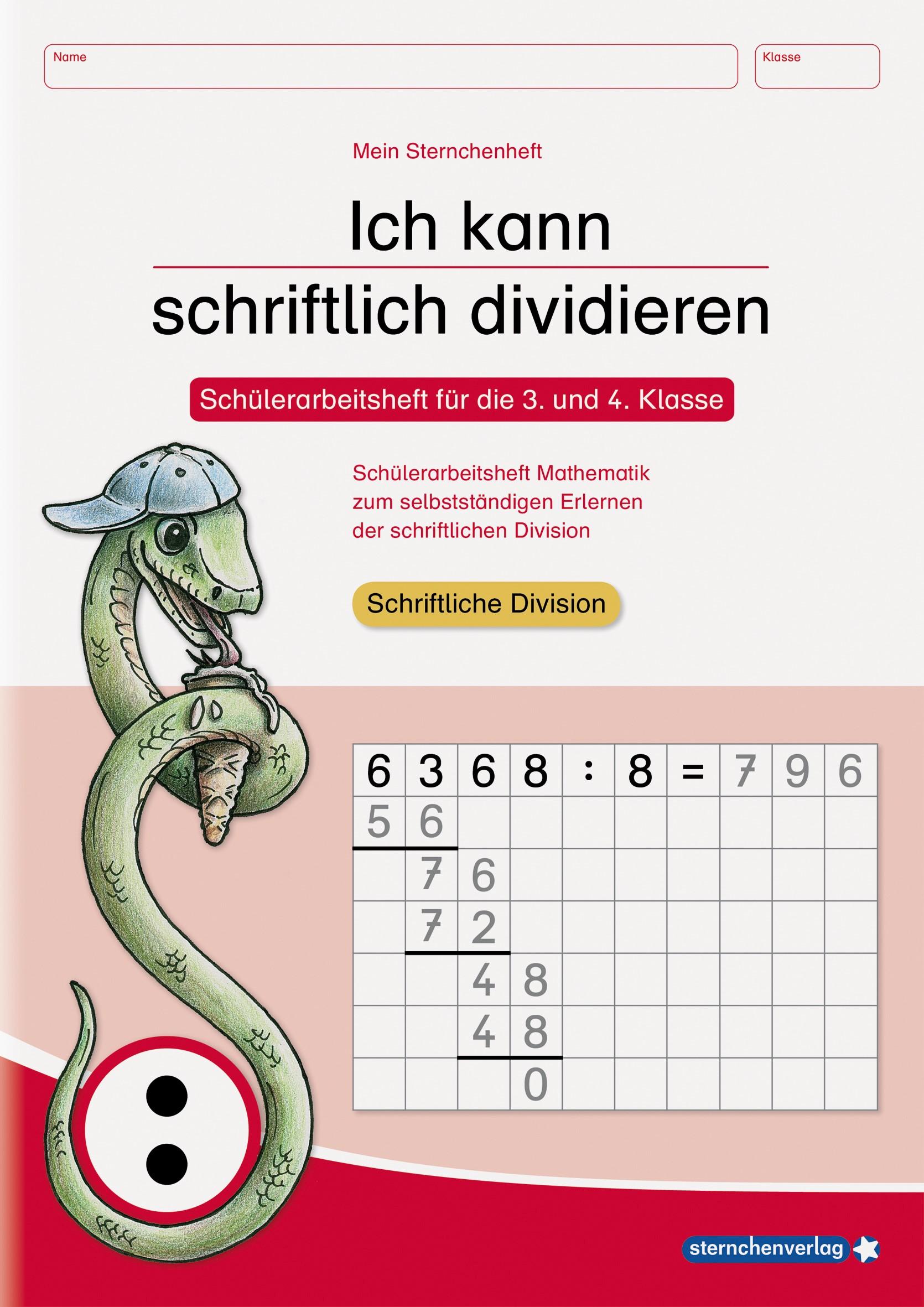 Beispielinhalt (Bild) Ich kann schriftlich addieren, subtrahieren, multiplizieren und dividieren im Set