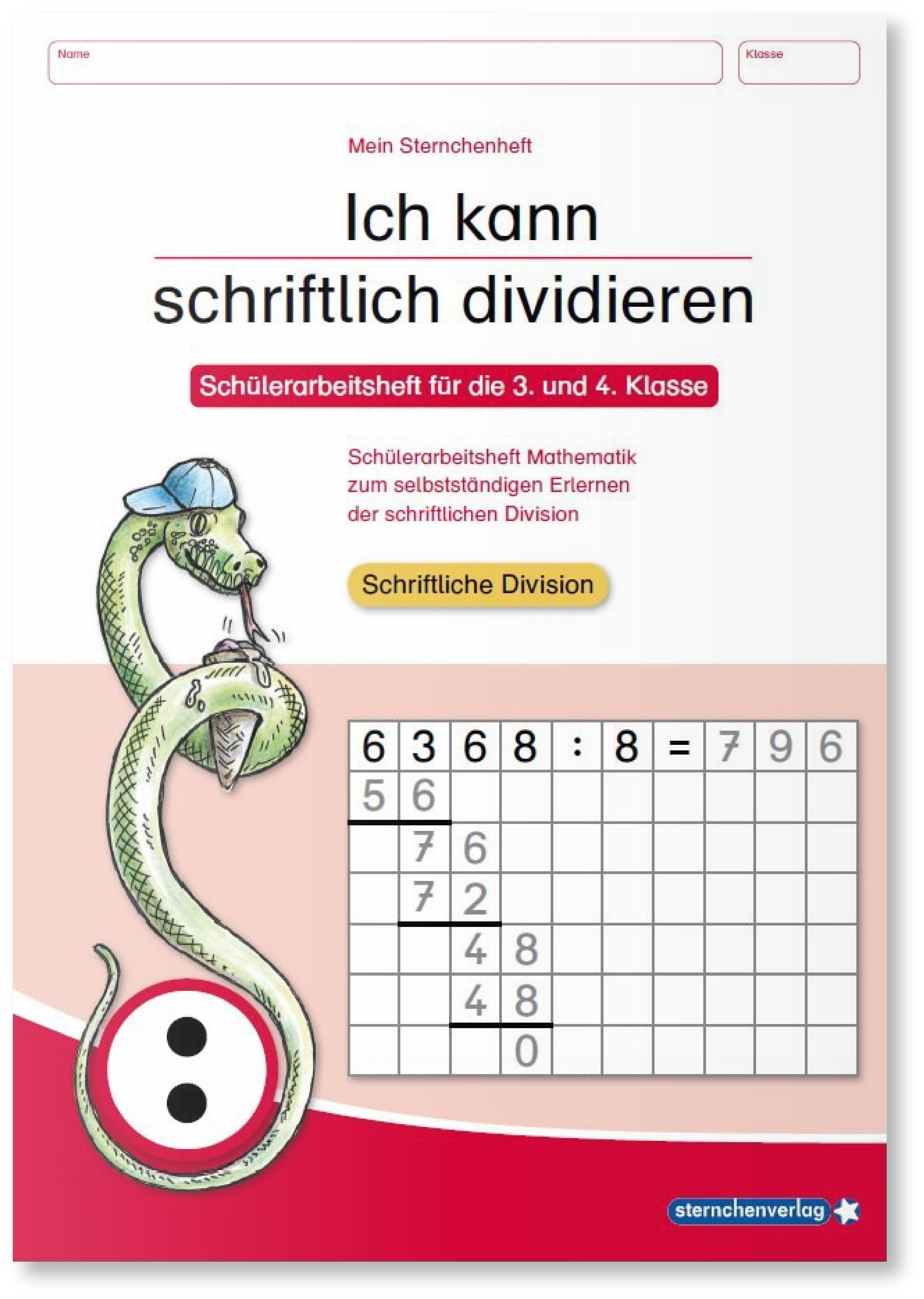 Beispielinhalt (Bild) Ich kann schriftlich addieren, subtrahieren, multiplizieren und dividieren im Set