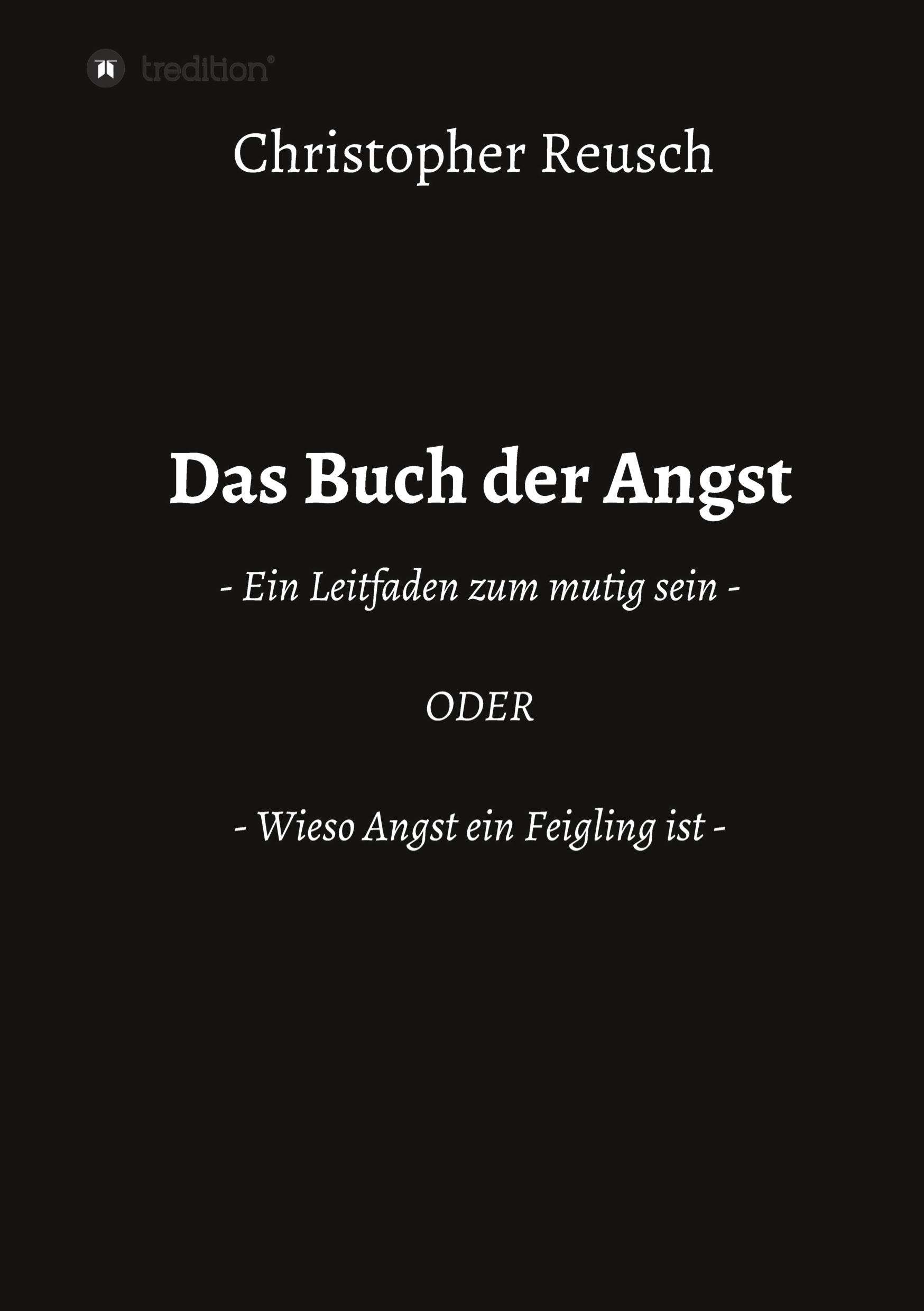 Vorderes Coverbild Das Buch der Angst