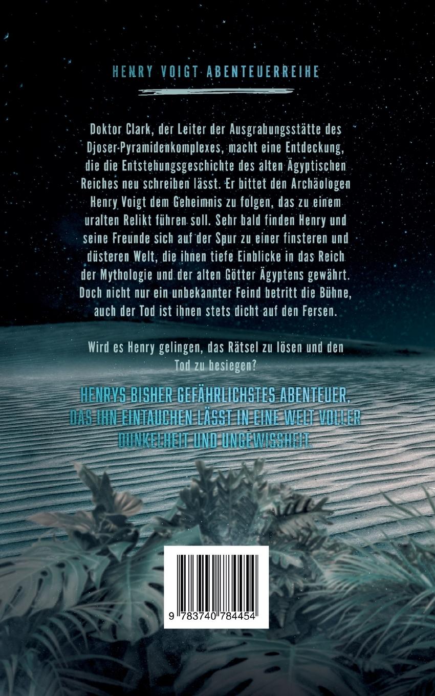 Rückseitencover Das Geheimnis der schwarzen Pyramide