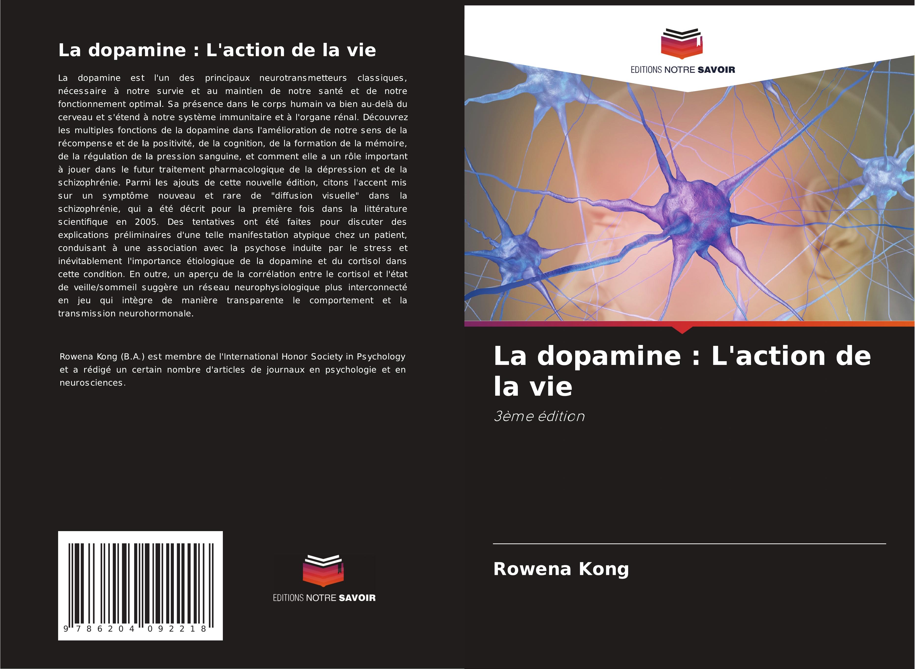 Vorderes Coverbild La dopamine : L'action de la vie