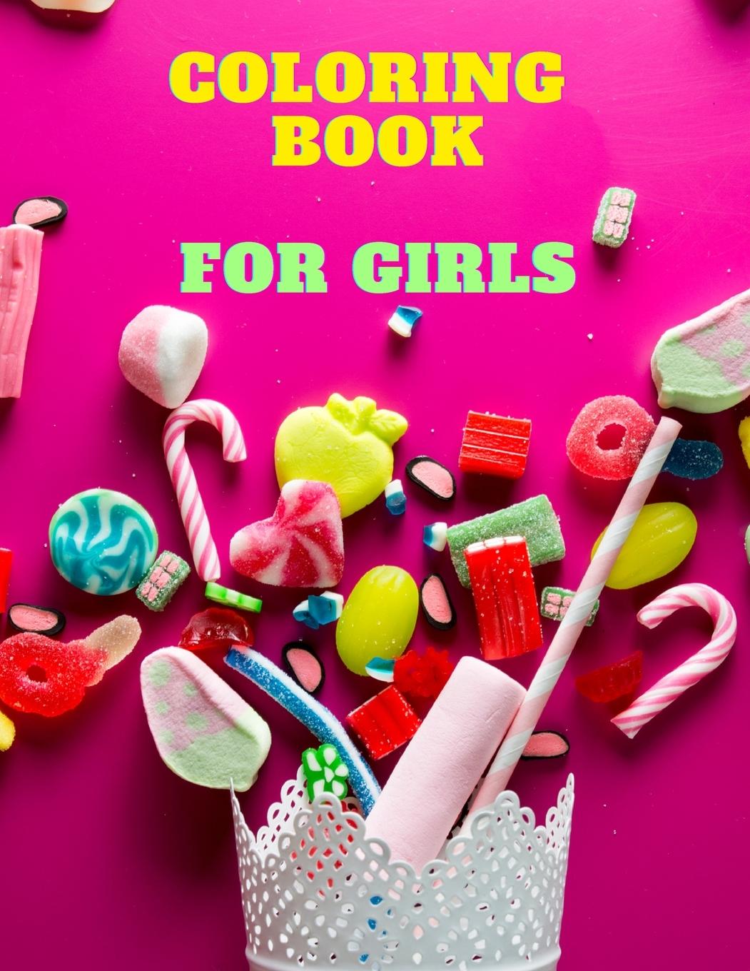 Vorderes Coverbild Coloring Book for Girls Ages 8-10