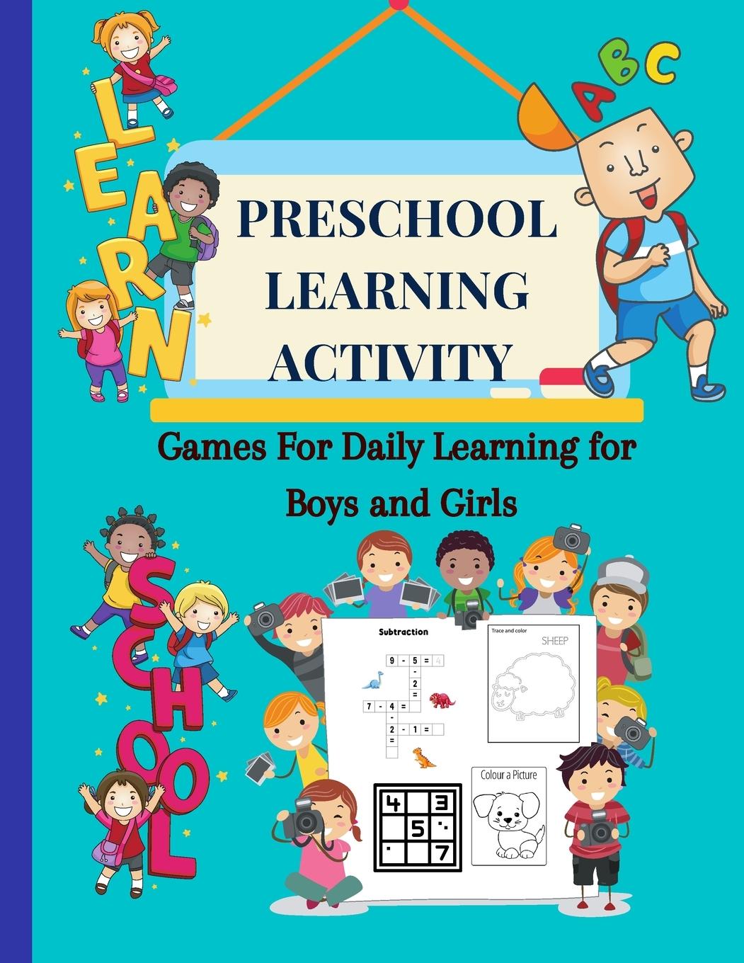 Vorderes Coverbild PRESCHOOL LEARNING ACTIVITY