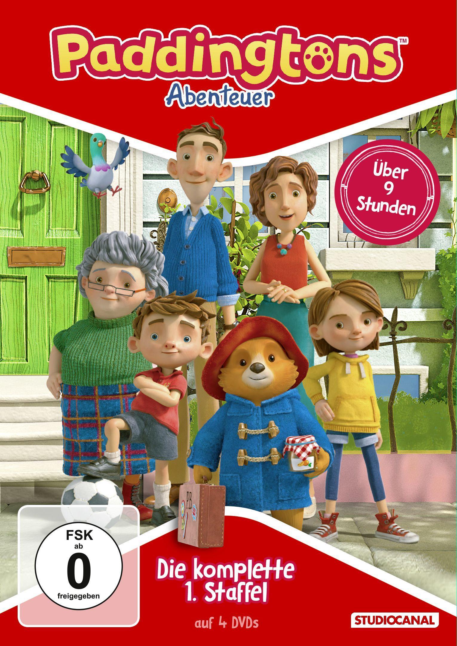 Vorderes Coverbild Paddingtons Abenteuer