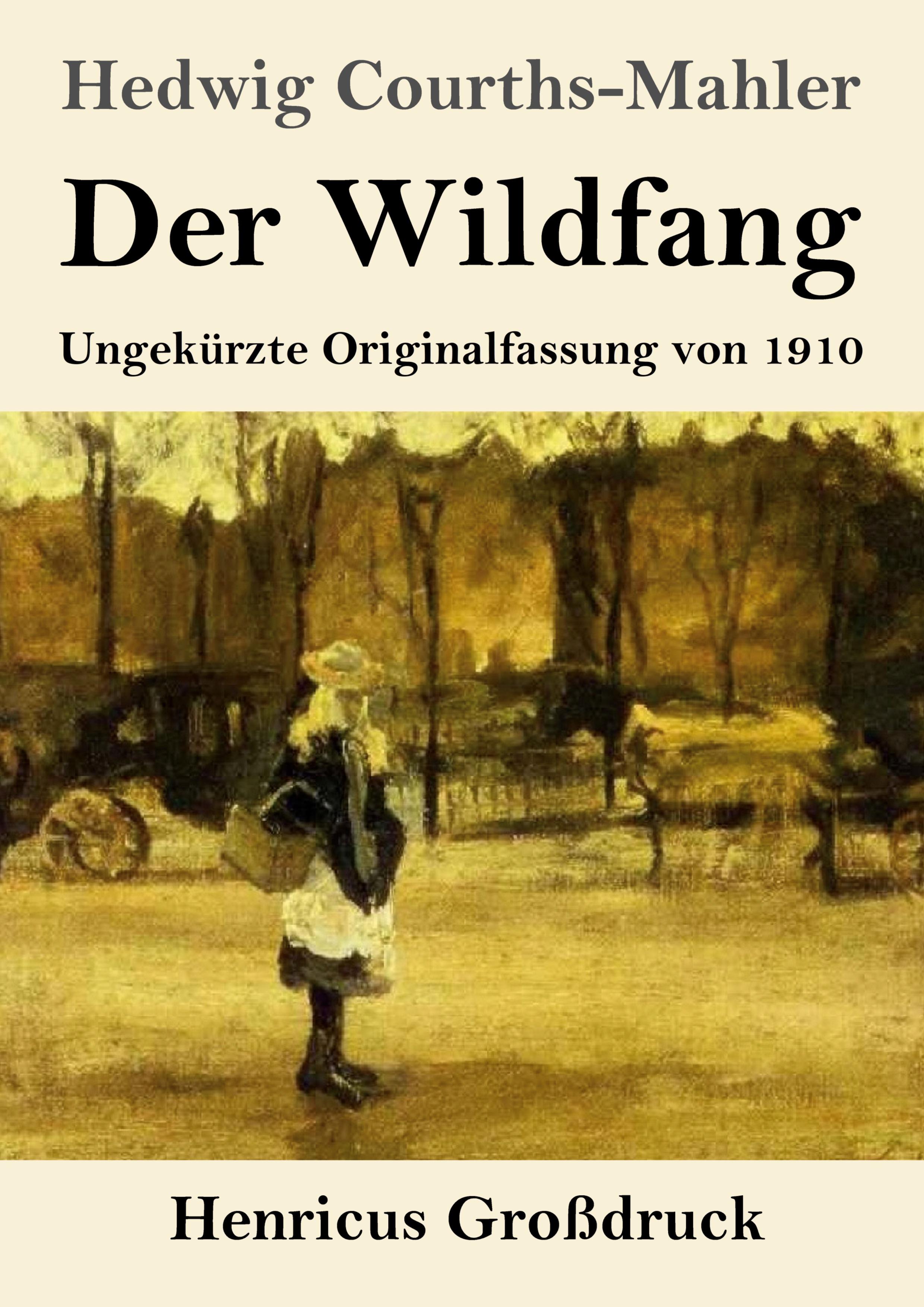 Vorderes Coverbild Der Wildfang (Großdruck)