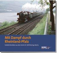 Vorderes Coverbild Mit Dampf durch Rheinland-Pfalz