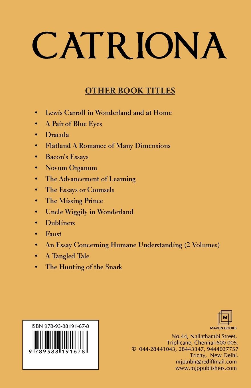 Rückseitencover CATRIONA