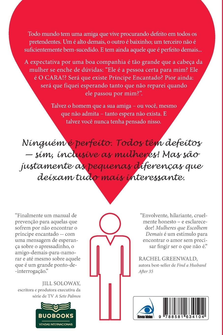 Rückseitencover Mulheres que Escolhem Demais