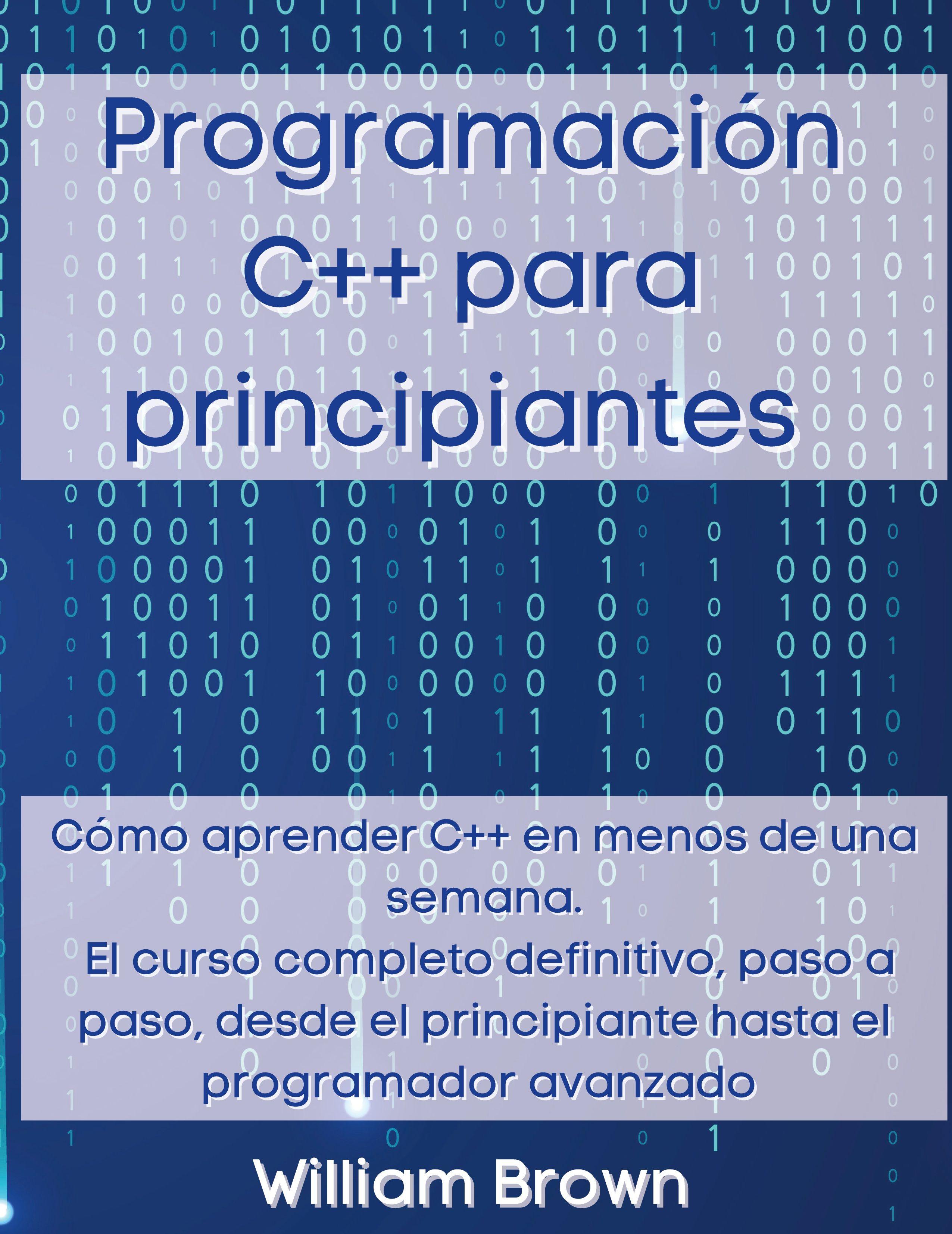 Vorderes Coverbild Programación C++ para principiantes