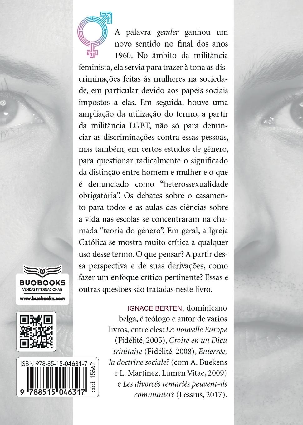 Rückseitencover A teoria do gênero