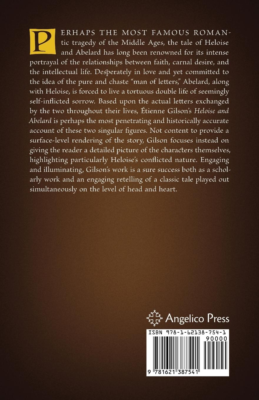 Rückseitencover Heloise and Abelard