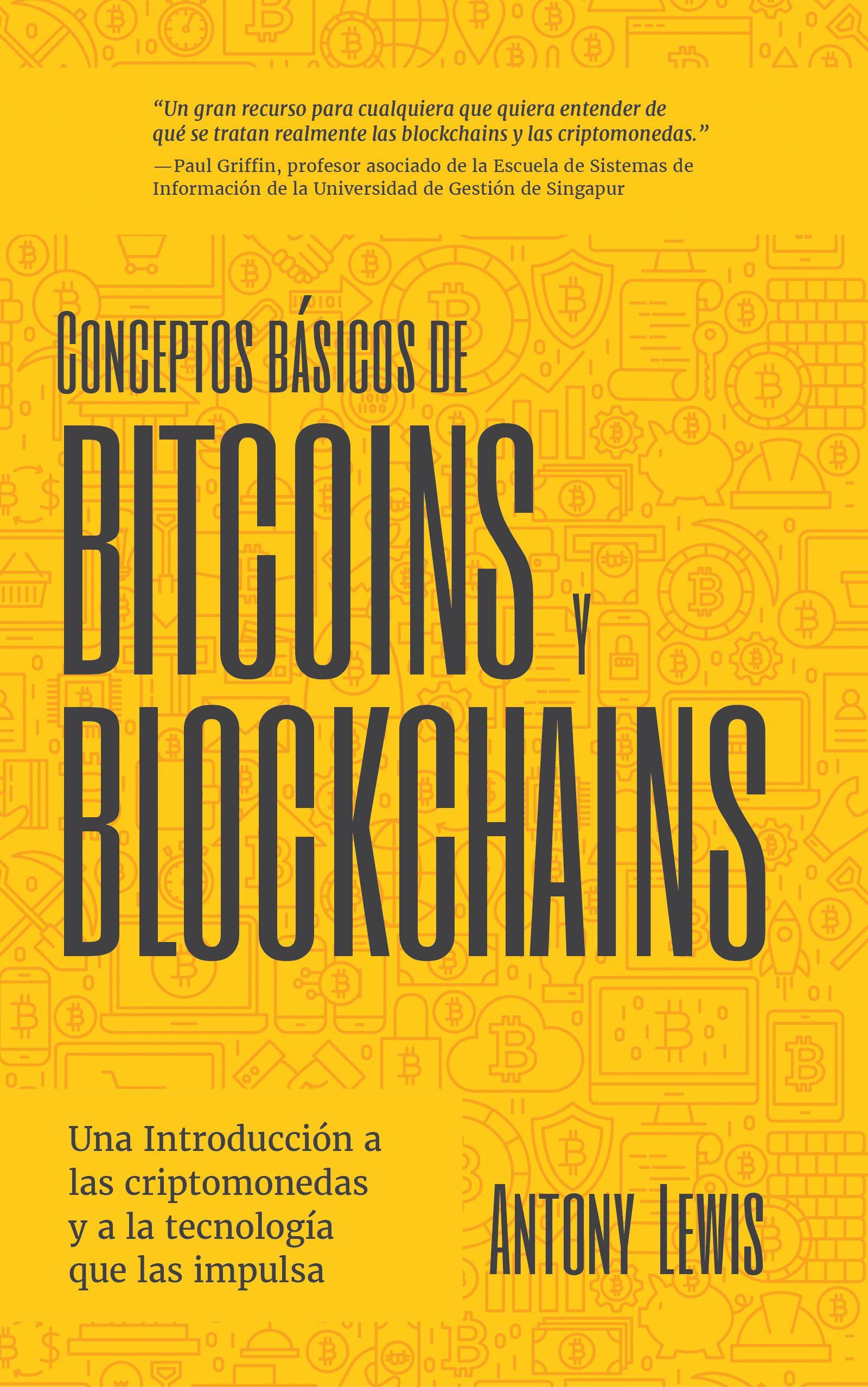 Vorderes Coverbild Conceptos Básicos de Bitcoins Y Blockchains