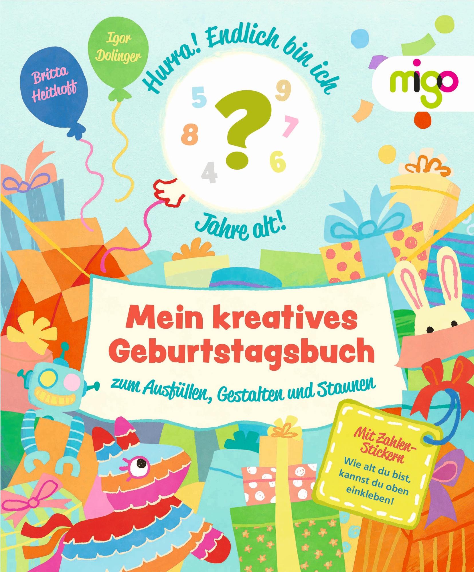 Vorderes Coverbild Mein kreatives Geburtstagsbuch
