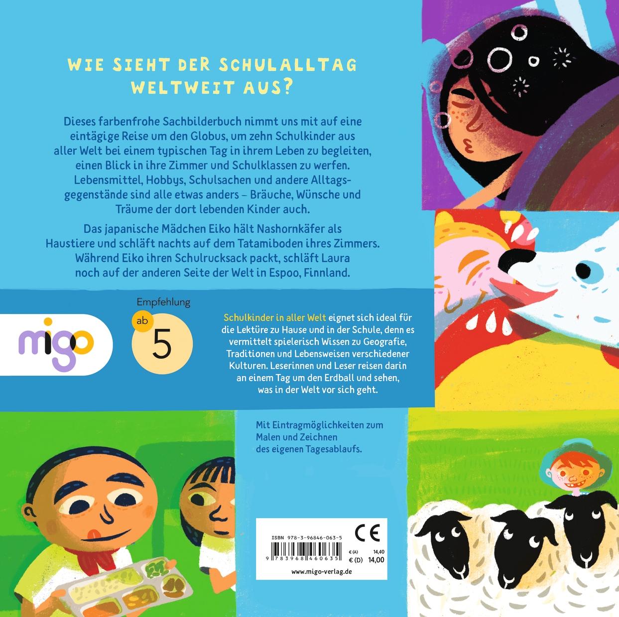 Rückseitencover Schulkinder in aller Welt