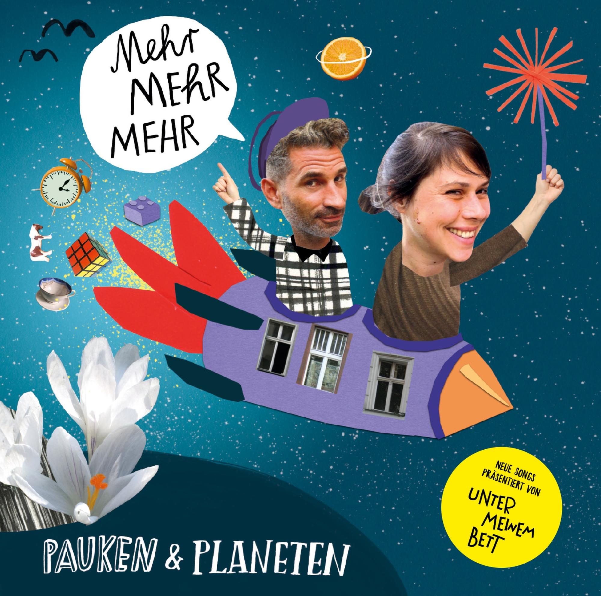 Vorderes Coverbild Mehr Mehr Mehr. Kinderlieder