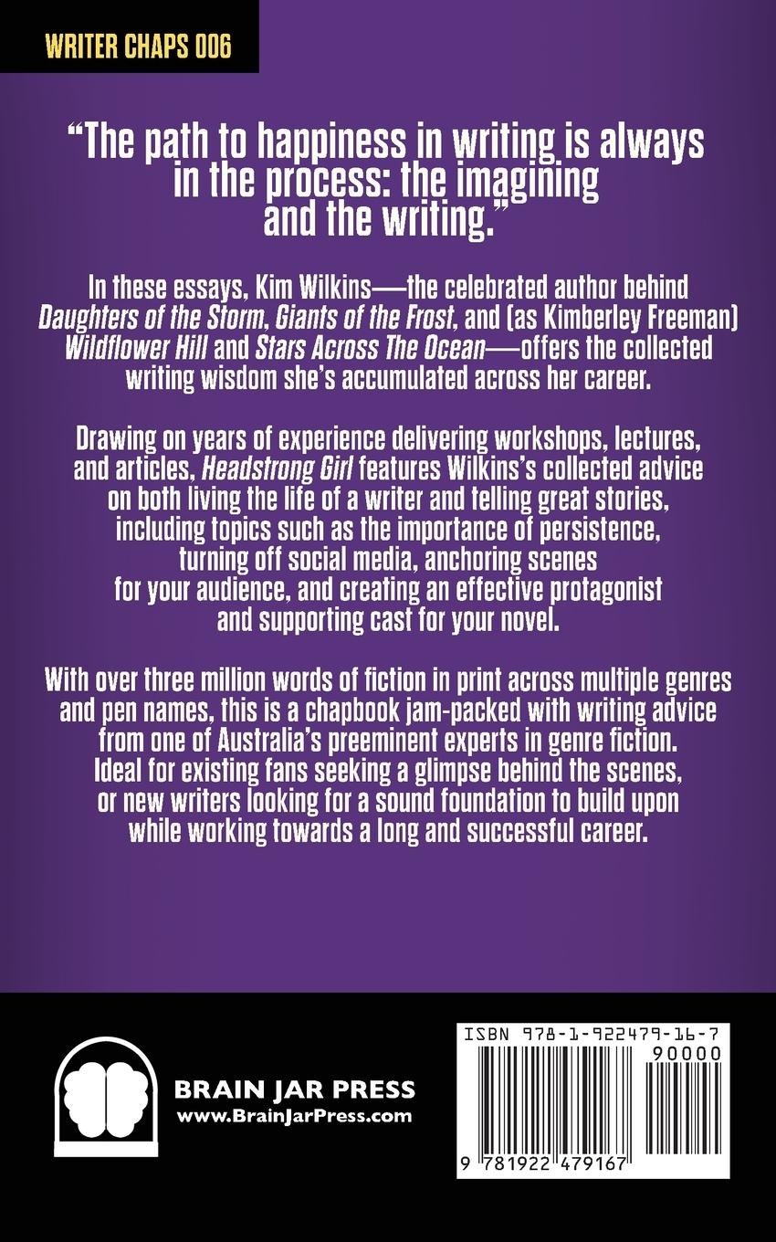 Rückseitencover Headstrong Girl