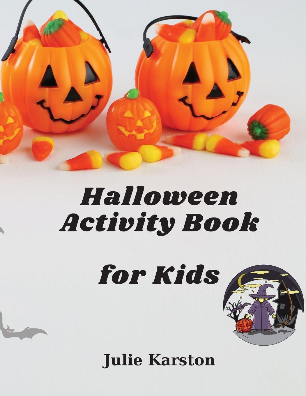 Vorderes Coverbild Halloween Activity Book for kids