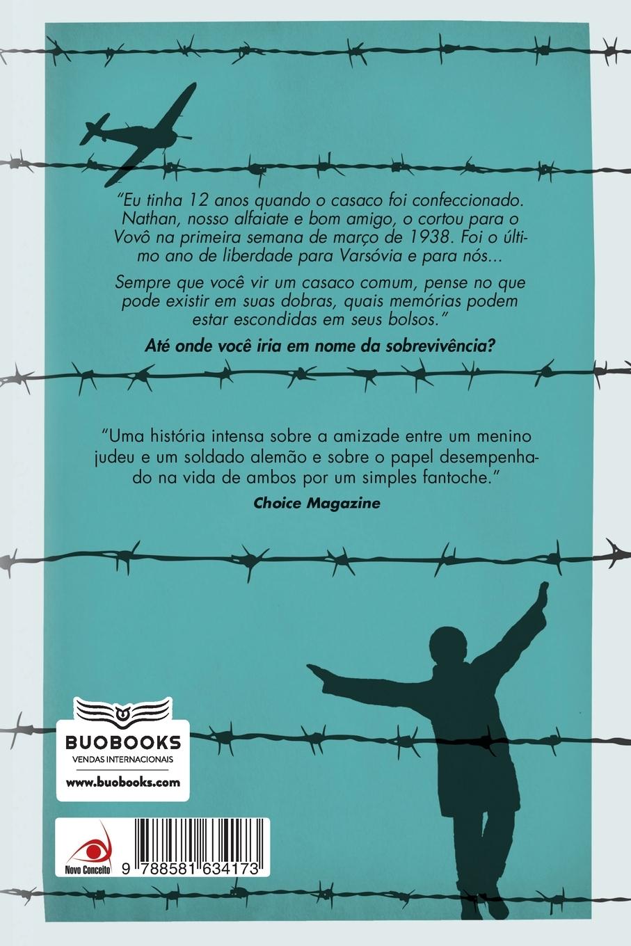 Rückseitencover O Menino dos Fantoches de Varsóvia