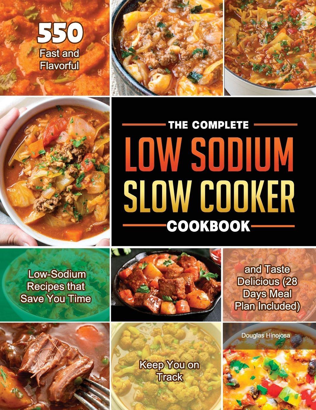 Vorderes Coverbild The Complete Low Sodium Slow Cooker Cookbook 2021