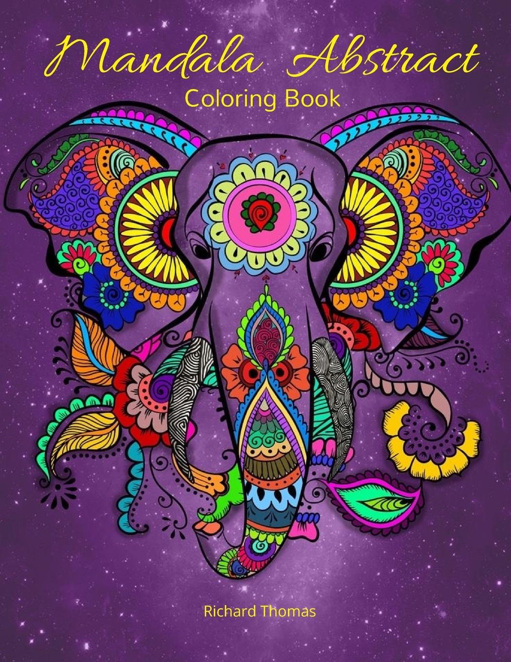 Vorderes Coverbild Mandala  Abstract Coloring Book