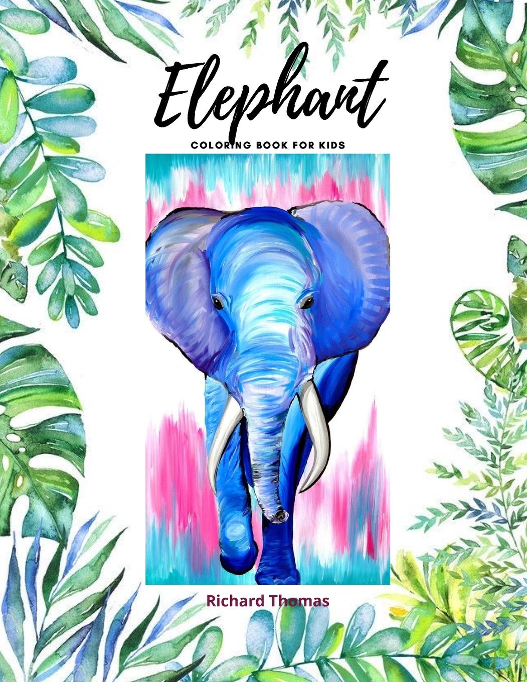 Vorderes Coverbild Elephant Coloring Book for Kids