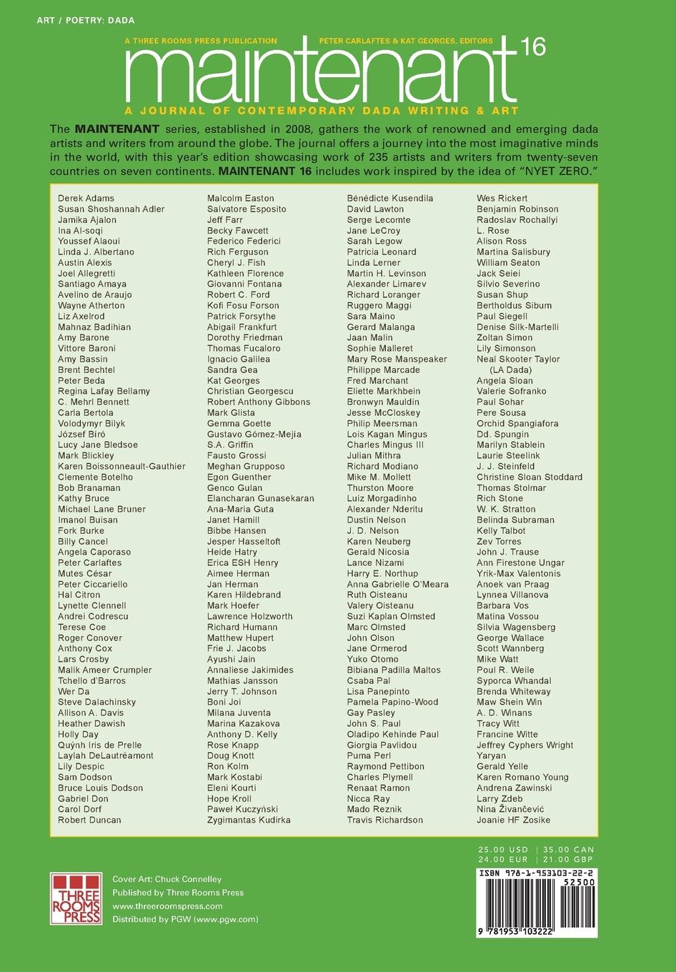 Rückseitencover Maintenant 16