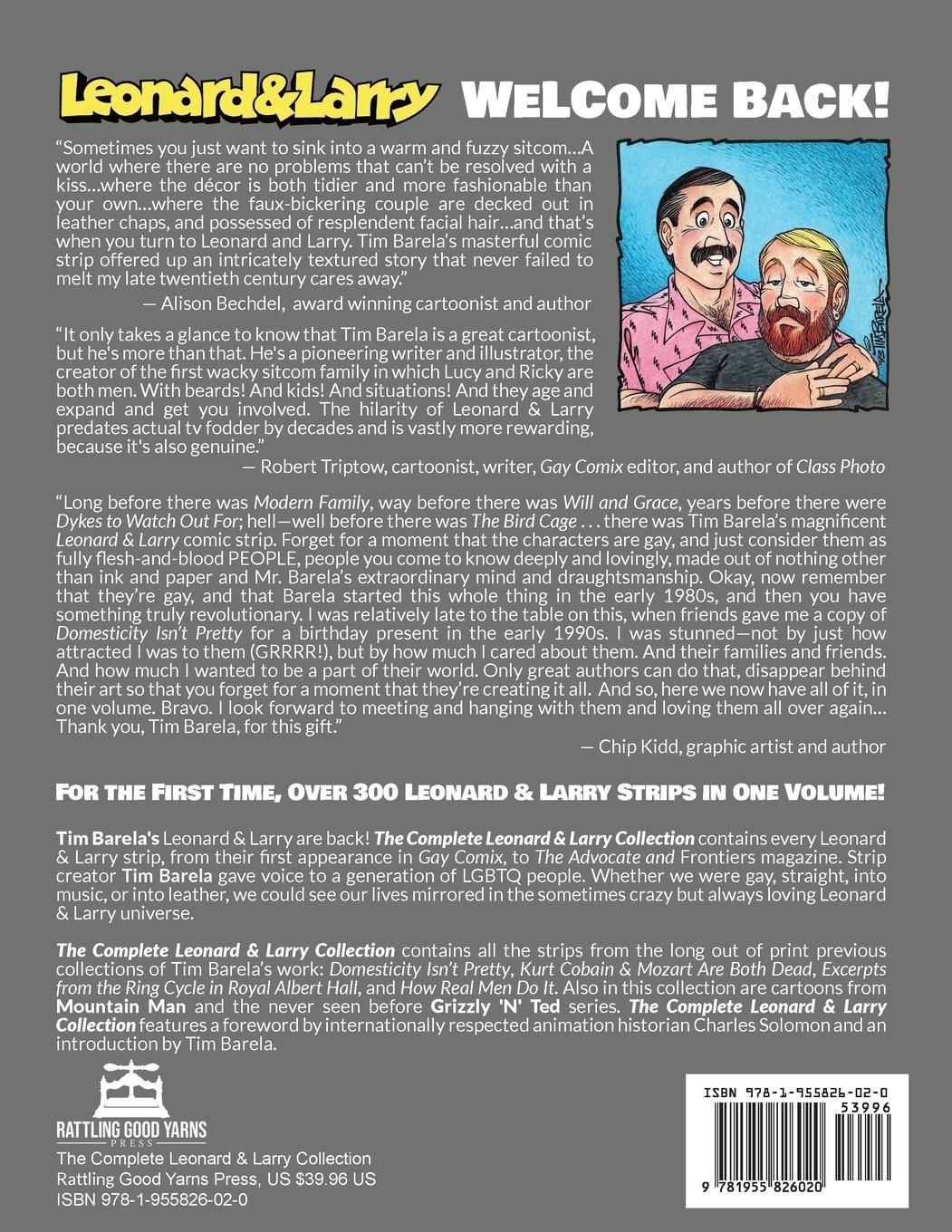 Rückseitencover The Complete Leonard & Larry Collection