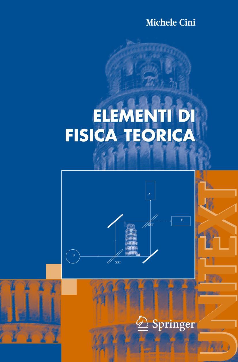 Vorderes Coverbild Elementi di Fisica Teorica