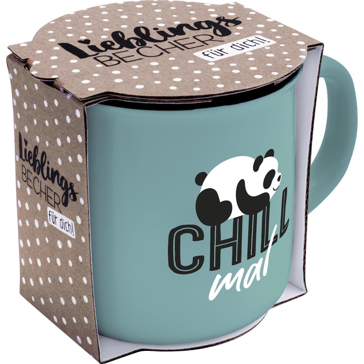 Beispielinhalt (Bild) GRUSS & CO 47516 Becher "Chill mal"