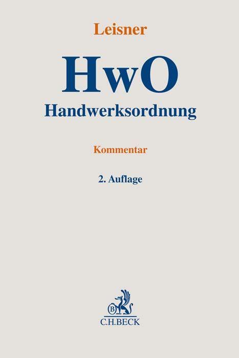 Vorderes Coverbild Handwerksordnung