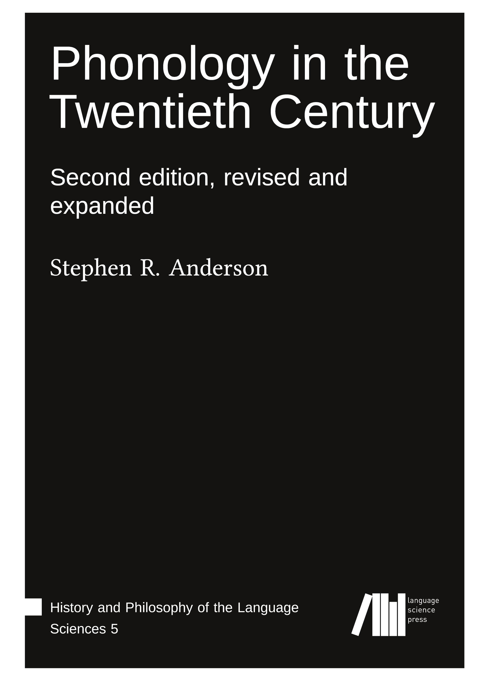 Vorderes Coverbild Phonology in the Twentieth Century