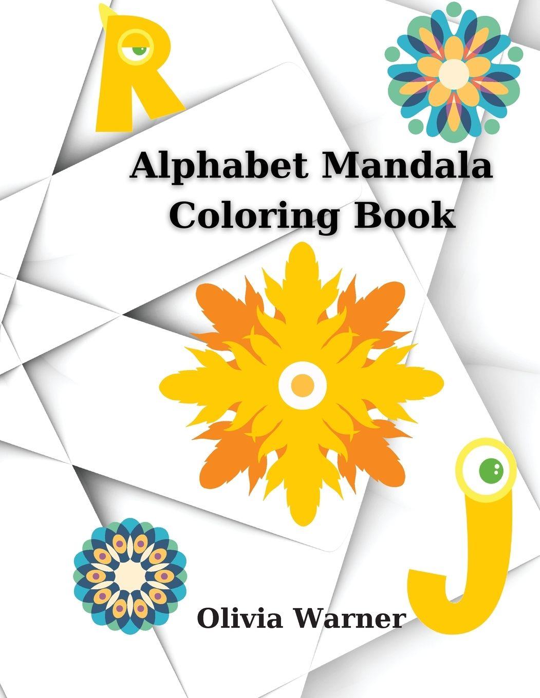 Vorderes Coverbild Alphabet Mandala Coloring Book